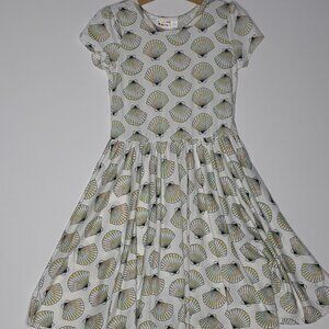 DotDotSmile Size 5/6 Classic Cap Dress - NWT Seashell Print